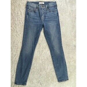 Revtown Size 25 Womens Jeans Skinny Stretch Mid Rise Med Wash